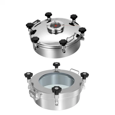 Manhole Dengan Clamp Sight Glass
